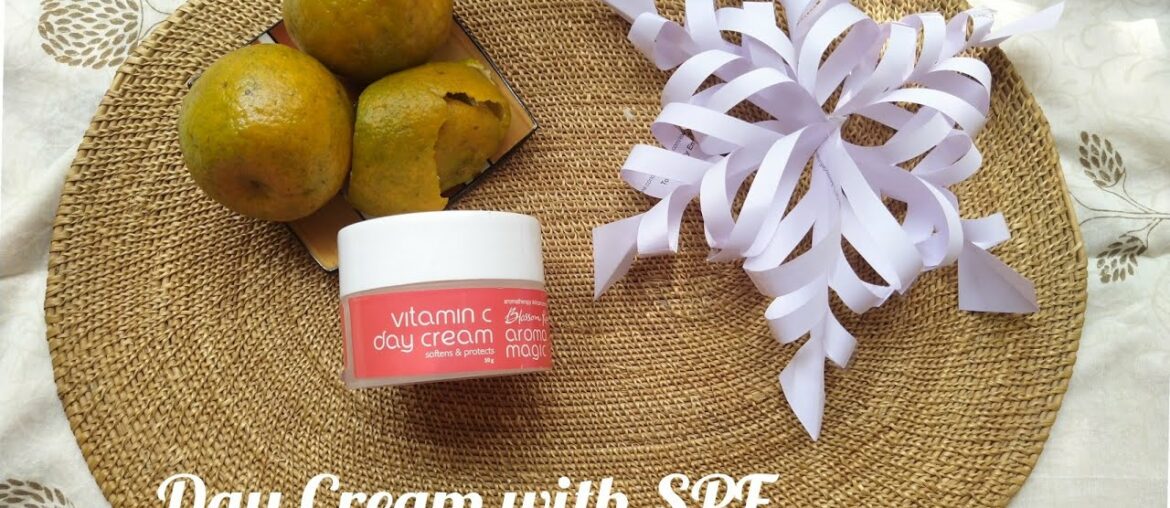 WINTER DAY CREAM FOR A HEALTHY GLOWING SKIN. AROMA MAGIC VITAMIN C DAY CREAM WITH SPF #earthfriendly