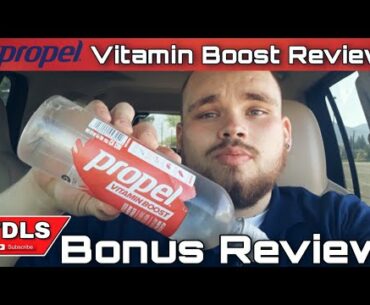 Propel Vitamin Boost Strawberry Raspberry Review! [BONUS REVIEW]