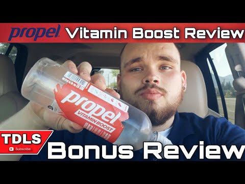 Propel Vitamin Boost Strawberry Raspberry Review! [BONUS REVIEW]