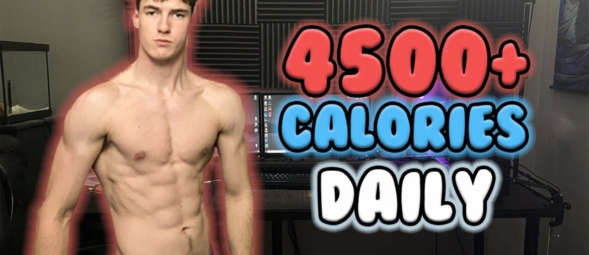 What To Eat Every Day To BULK | 4500+ CALORIES a day | Legs and Shoulders