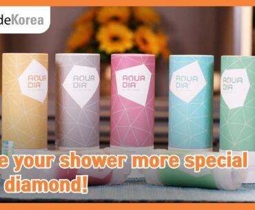 Expo 2020__  AQUADIA Diamond Vitamin Shower Filter (Body & Hair care) (Products Introduction)