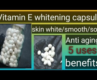 How to use vitamin E whitening capsule #Review/price/use/benefits #Azrasparlour