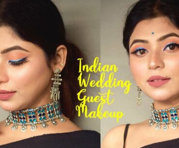 Indian Traditional Wedding Guest Makeup Tutorial