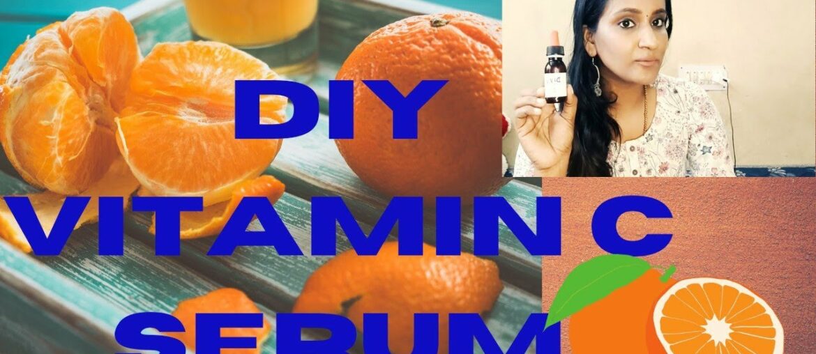 How to make vitamin c serum/DIY vitamin c serum/skin whitening or lightening serum
