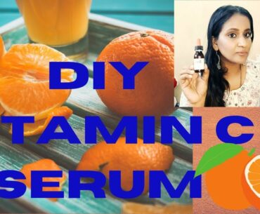 How to make vitamin c serum/DIY vitamin c serum/skin whitening or lightening serum