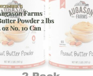 Augason Farms Butter Powder 2 lbs 4 oz No. 10 Can