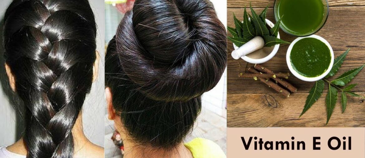 Vitamin E Oil for Hair Growth - Turn Thin Hair to Thick Hair, beauty workers need to know