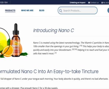 Nano C Zenith Labs | Nano C Review | Nano C Immune Support Reviews