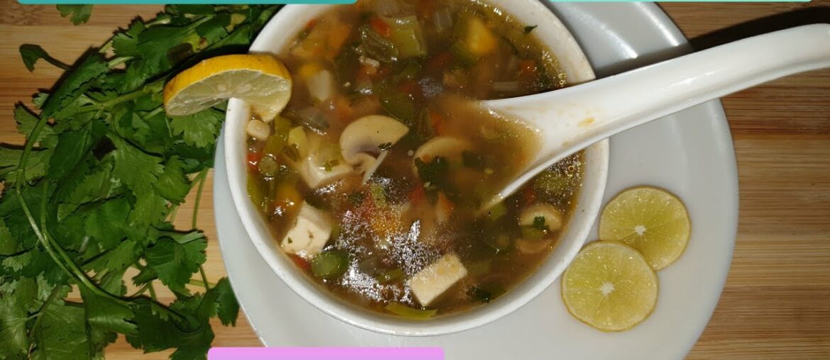 Lemon Coriander Soup | No Cabbage | Veg Lemon & Coriander Soup | Vitamin C and Immunity Booster soup