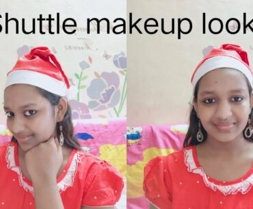 No eyeshadow , no foundation, no highlighter Christmas makeup tutorial Prani-Beauty channel in Tamil