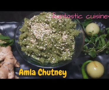 Amla Chutney - Vitamin C rich immunity booster gooseberry chutney | recipe best for all