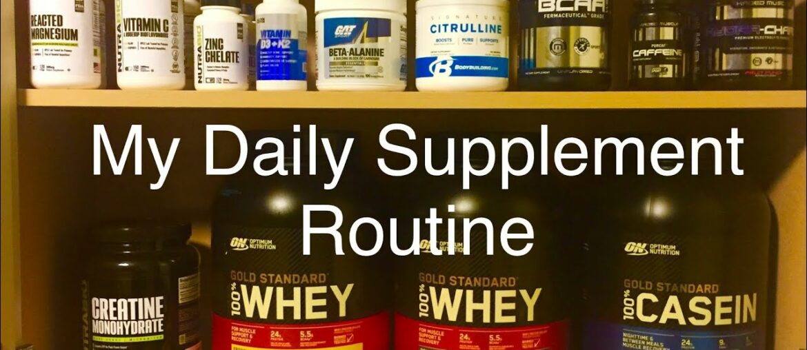 My Daily Supplement Routine for Performance, Health, and Wellness