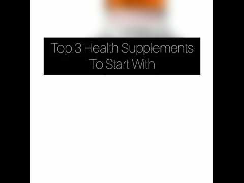 Top 3 Health Supplements To Start With & Worth Your Hard-earned Money