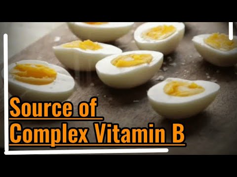 EGGS =Source of Complex Vitamin B=