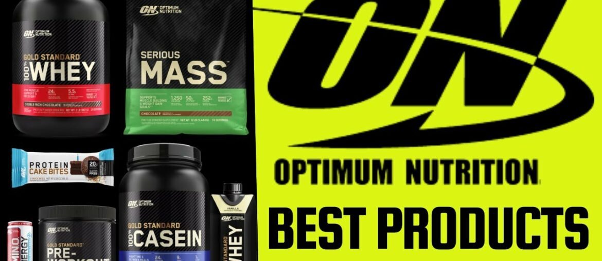 Optimum Nutrition Best Products | ON Supplements | ON products