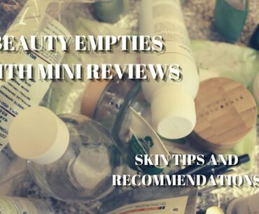 #2 Beauty Empties with Mini Reviews| Skincare and Makeup | Dec 2020