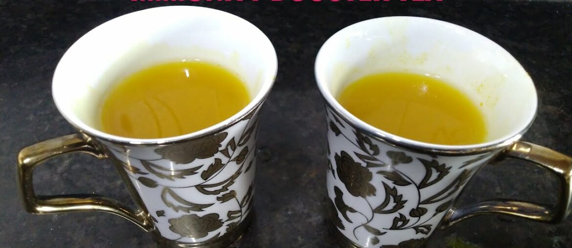 Immunity booster tea for corona virus protection ||Flu and cold wellness tea