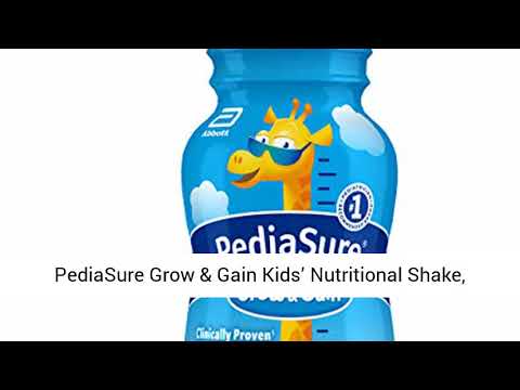 PediaSure Grow & Gain Kids’ Nutritional Shake, with Protein, DHA, and Vitamins & Minerals Review