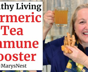 How to Make Turmeric Tea to Boost Your Immune System and Ward Off Colds and Flu - Use Powder or Root