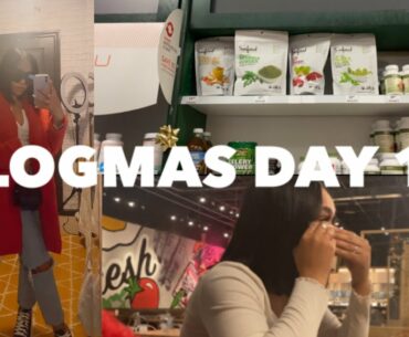 Vlogmas 2020 DAY 18 | CRYING IN THE CLUB, VITAMIN SHOPPING