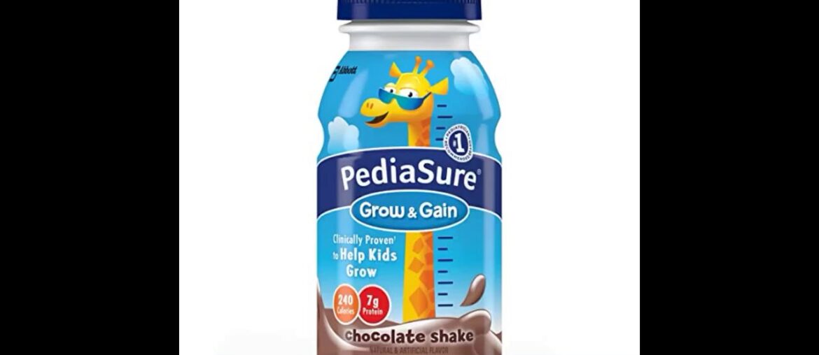PediaSure Grow & Gain Kids’ Nutritional Shake, with Protein, DHA, and Vitamins & Minerals, Choc...