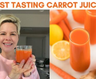 Carrot Juice Recipe with Orange & Ginger // IMMUNE-BOOSTING
