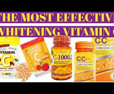 BEST WHITENING VITAMIN C/ MOST EFFECTIVE VITAMIN C/Ascorbic/ Lachel/ Cherry Plus/ Nano/ CC Vitamin C