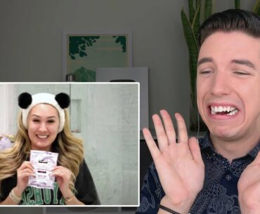 Specialist Reacts to LaurDIY's Skin Care Routine