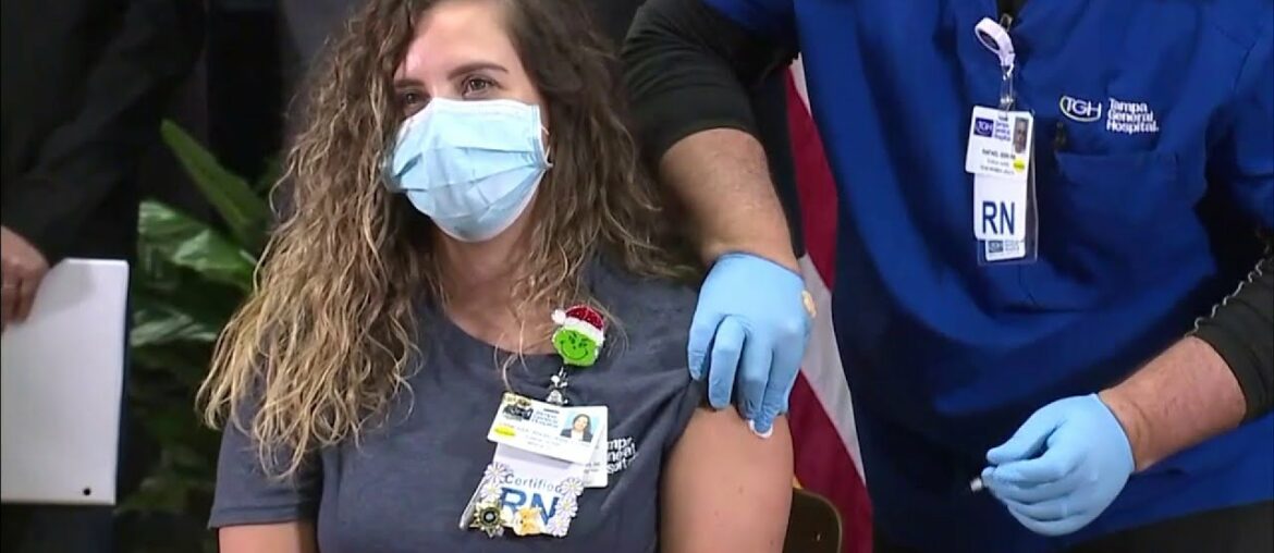 Florida healthcare workers set for first COVID-19 vaccine shots