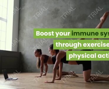Want a defense against COVID-19?  Boost your immune system through exercise and physical activity.