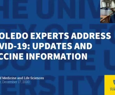 UToledo Experts Address COVID-19: Updates and Vaccine Information