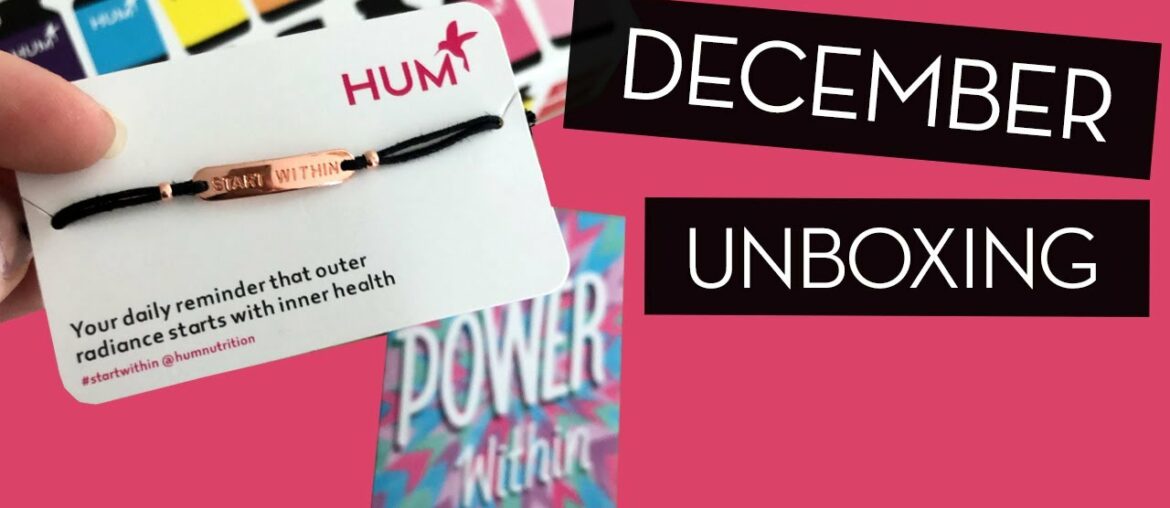 December Unboxing + GIVEAWAY!