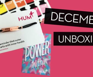 December Unboxing + GIVEAWAY!