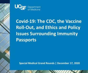 Covid-19: The CDC, the Vaccine Roll-Out, and Ethics and Policy Issues Surrounding Immunity Passports