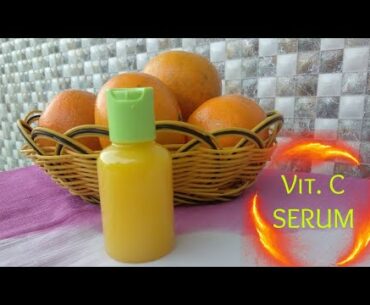DIY Vitamin C Face Serum at home | Orange Serum for face | How to make Vitamin C serum at home