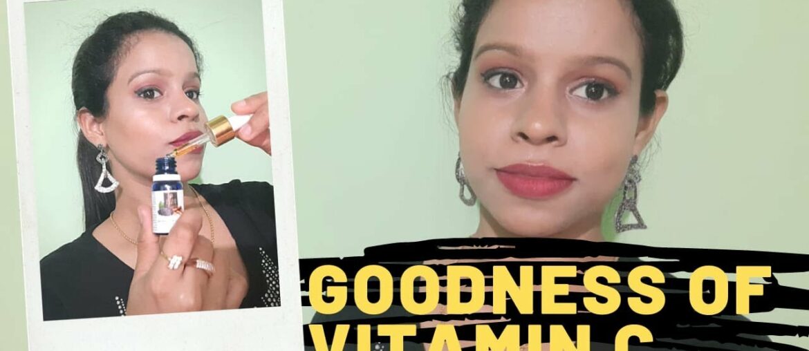Vitamin C serum Goodness on skin | GOOD VIBES Skin Glow Serum Review and application | Beauty_Tipz