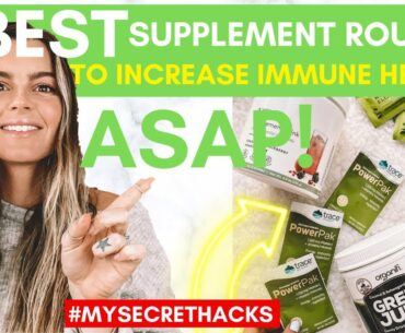 BEST Supplement Routine to Increase Immune System | Stay Healthy 2020
