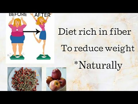 Diets to weight loss | Rich in fiber | Rich in Antioxidants and vitamins