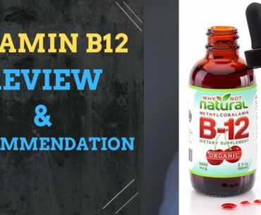 VITAMIN B12 AMAZON REVIEW || LIQUID SUBLINGUAL WHY NOT NATURAL VITAMIN B12 || IT WORKED!