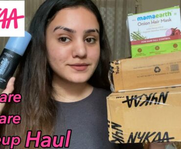 Nykaa skincare/haircare/makeup haul / kp styles