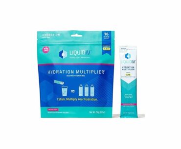 Liquid I.V. Hydration Multiplier, Electrolyte Powder, Easy Open Packets, Supplement Drink Mix (Pass