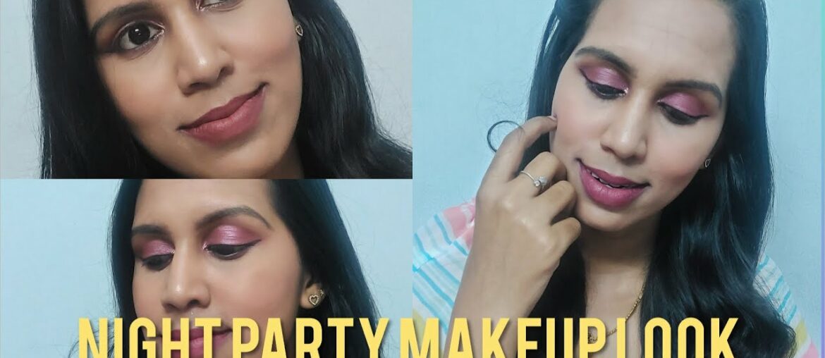 Christmas/New Year night party makeup|