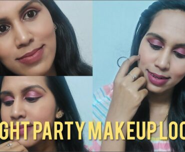 Christmas/New Year night party makeup|