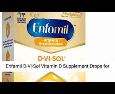 Enfamil D-Vi-Sol Vitamin D Supplement Drops for Infants 50 mL dropper bottle Review