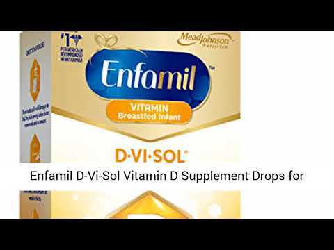 Enfamil D-Vi-Sol Vitamin D Supplement Drops for Infants 50 mL dropper bottle Review