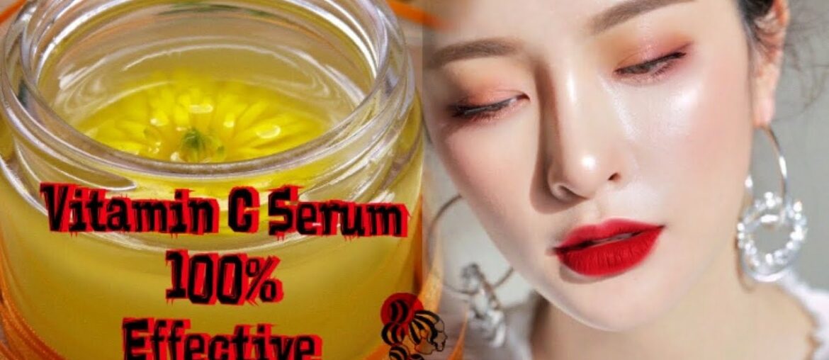 How To Make Vitamin C Serum At Home AntiWrinkle  AntiPigmentation Fair & Glowing Skin #short