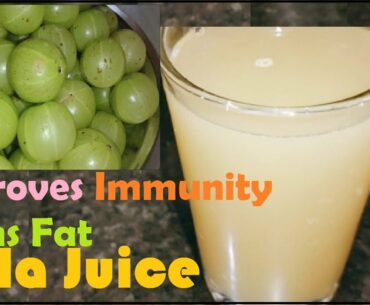 || How to make Amla Juice || Improves Immunity & Burns Fat || Nellikkai Juice || Gooseberry Juice ||