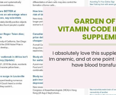 Garden of Life Vitamin Code Iron Supplement, Healthy Blood - 60 Vegan Capsules, 28g Iron, Vitam...