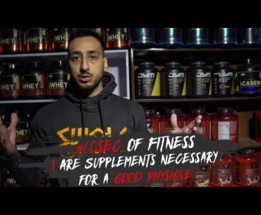 60sec of Fitness | Are Supplement Necessary for a good Physique