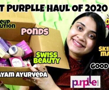 HUGE PURPLLE SALE HAUL PART 2| NEW Affordable Makeup| TRIED NEW MAKEUP SKINCARE | Priyanka Ghosh
